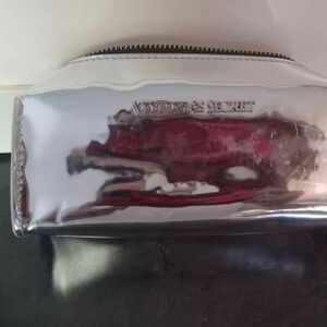 Vintage Victoria's Secret Metallic Purse / Cosmetic Bag New With Tag